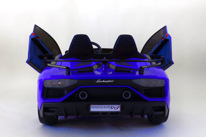 Lamborghini Ride On HD Battery with Remote Control 24 Volt Electric Blue (PICK UP/DROP OFF ONLY)