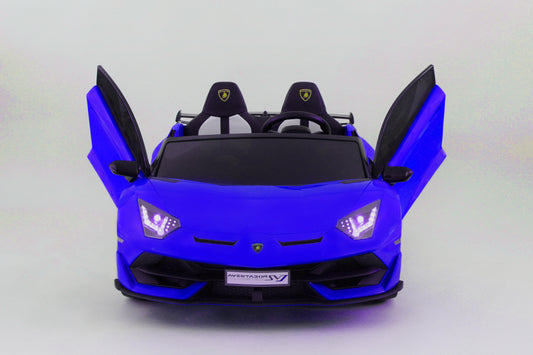 Lamborghini Ride On HD Battery with Remote Control 24 Volt Electric Blue (PICK UP/DROP OFF ONLY)