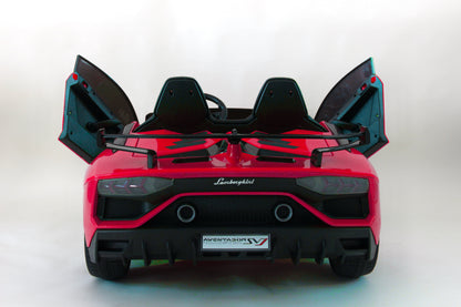 Lamborghini Ride On HD Battery with Remote Control 24 Volt Red (PICK UP/DROP OFF ONLY)