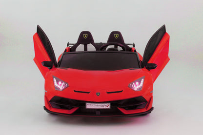 Lamborghini Ride On HD Battery with Remote Control 24 Volt Red (PICK UP/DROP OFF ONLY)