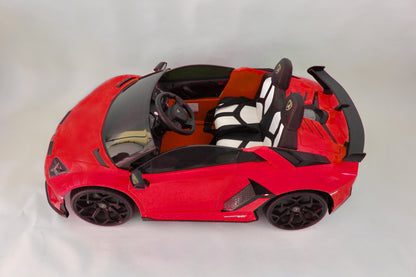 Lamborghini Ride On HD Battery with Remote Control 24 Volt Red (PICK UP/DROP OFF ONLY)