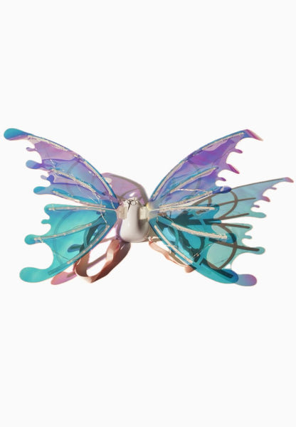 Iridescent Electric Light Up Butterfly Wings