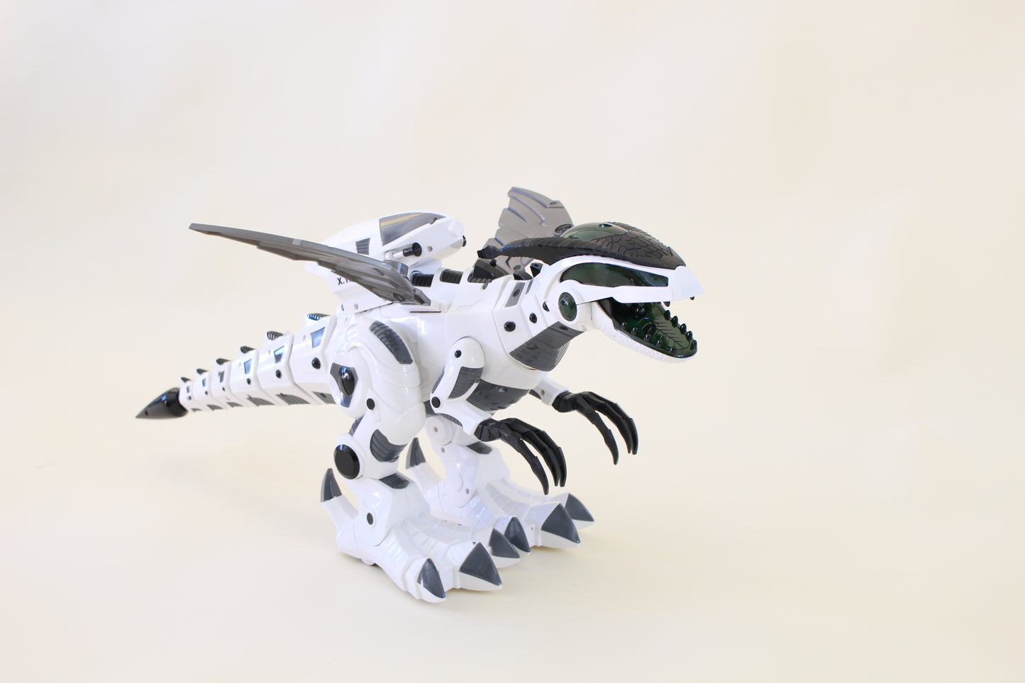 Smoke Breathing Missile Launching Robot Dinosaur with Light Motion & Sound