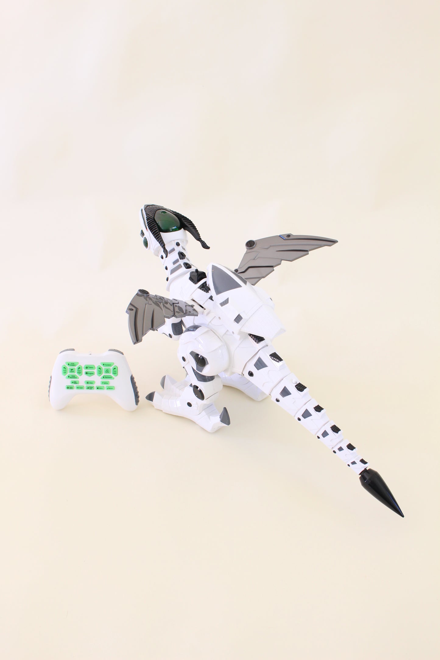 Smoke Breathing Missile Launching Robot Dinosaur with Light Motion & Sound