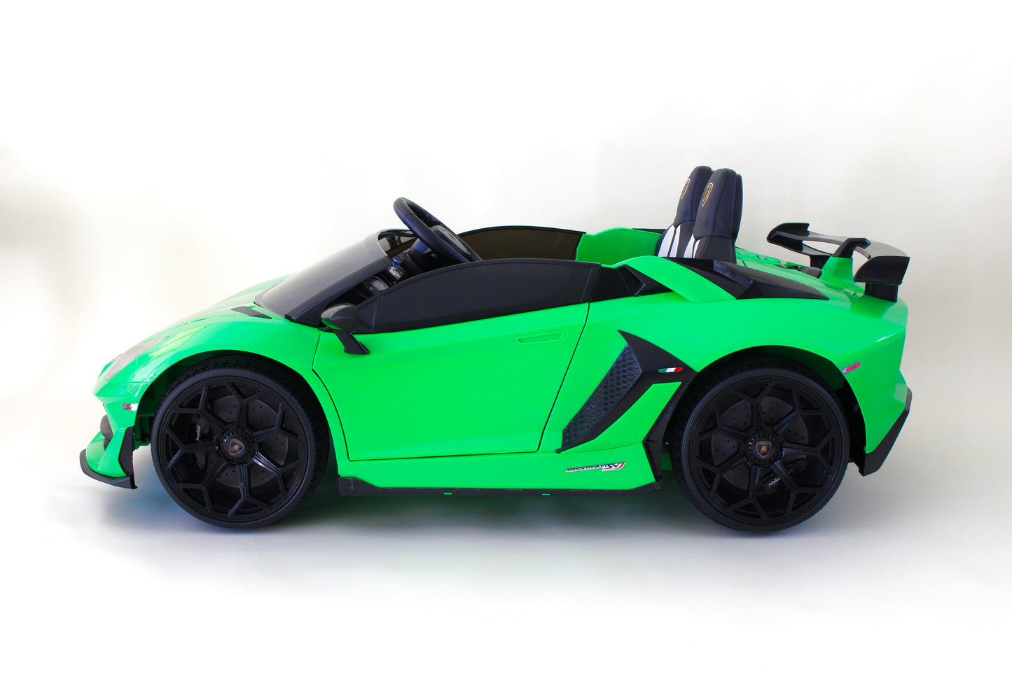 Lamborghini Ride On HD Battery with Remote Control 24 Volt Electric Green(PICK UP/DROP OFF ONLY)