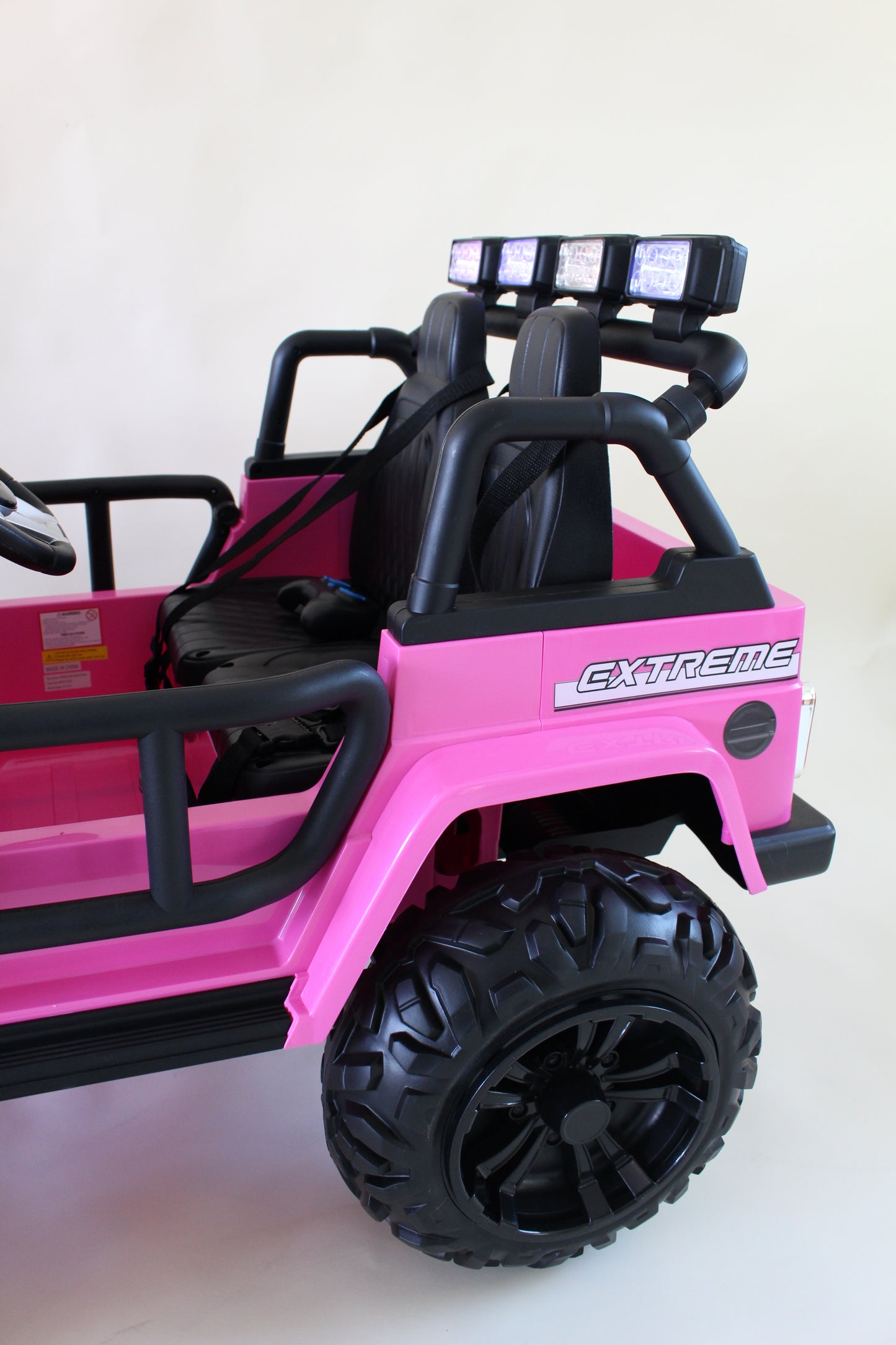 Kids Push to Start Barbie Pink Jeep 24 Volt (PICK UP/DROP OFF ONLY)