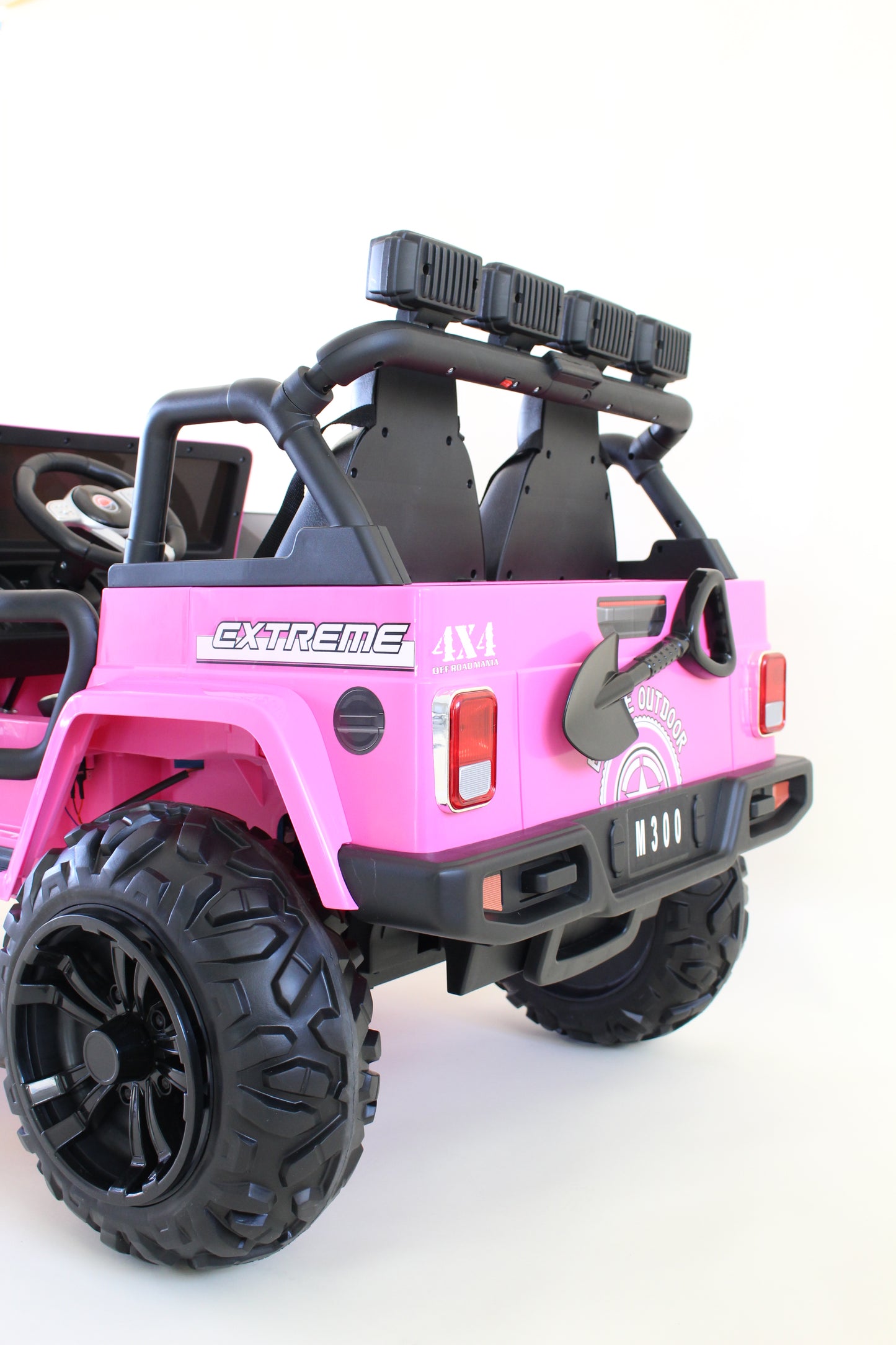 Kids Push to Start Barbie Pink Jeep 24 Volt (PICK UP/DROP OFF ONLY)