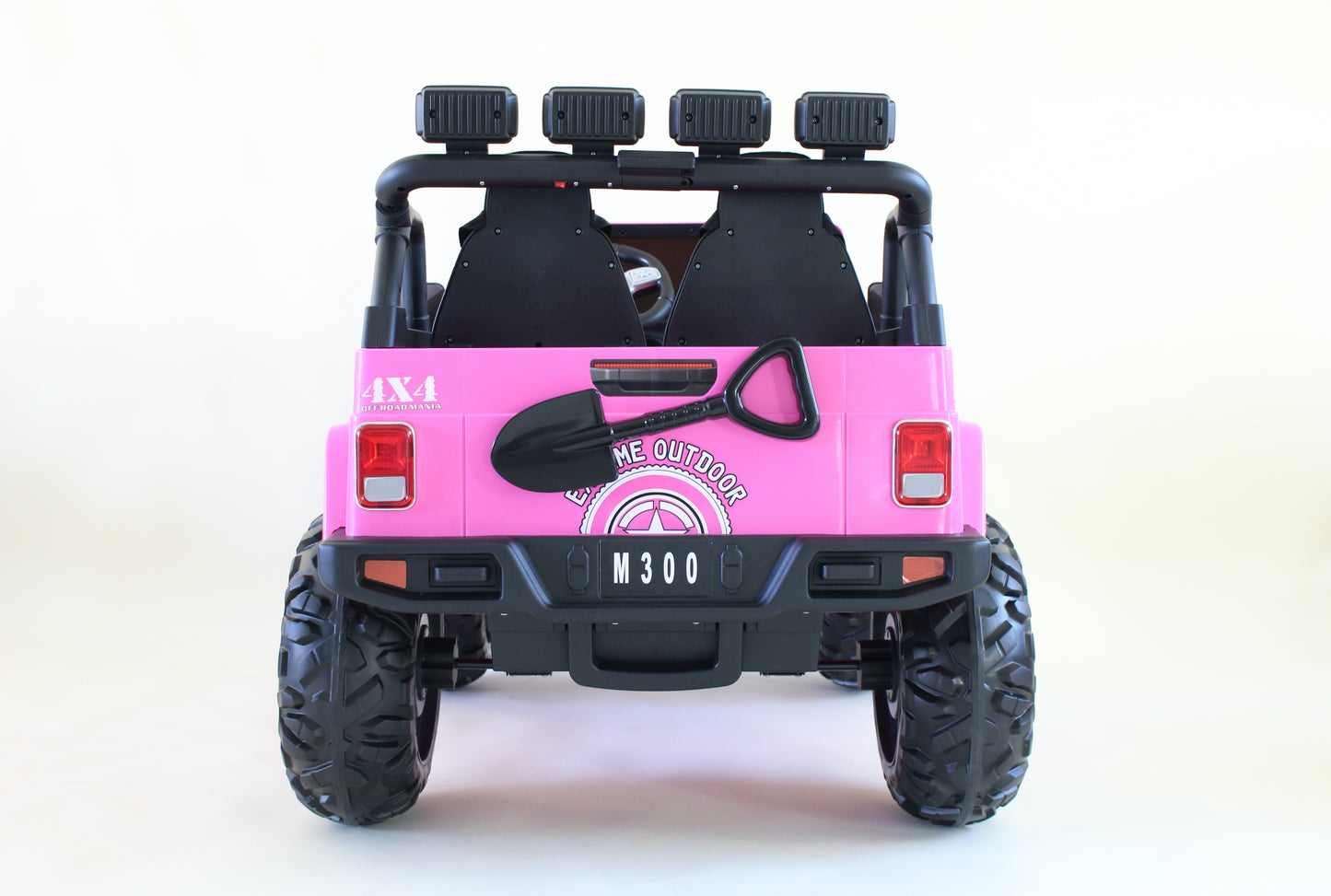 Kids Push to Start Barbie Pink Jeep 24 Volt (PICK UP/DROP OFF ONLY)