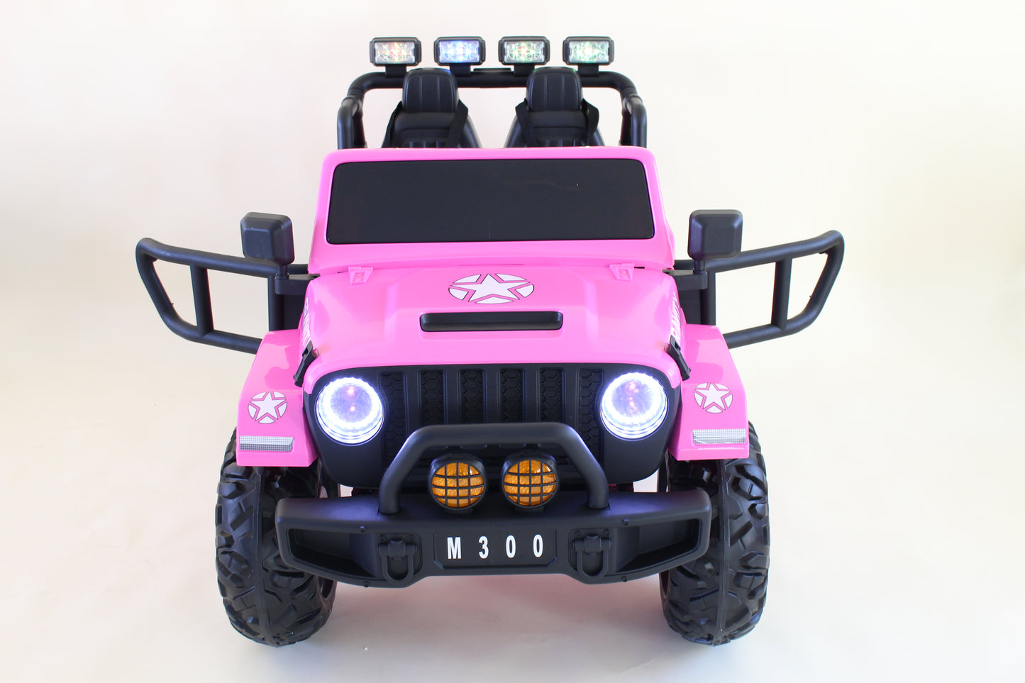 Kids Push to Start Barbie Pink Jeep 24 Volt (PICK UP/DROP OFF ONLY)